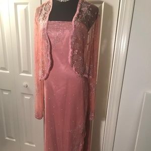 LANDMARK - MOB BEADED GOWN